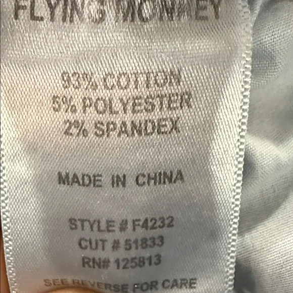 Flying Monkey Sky Blue Denim Pants - Picture 8 of 9